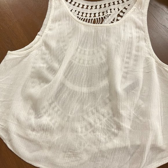 h&M white crop top - Picture 5 of 6